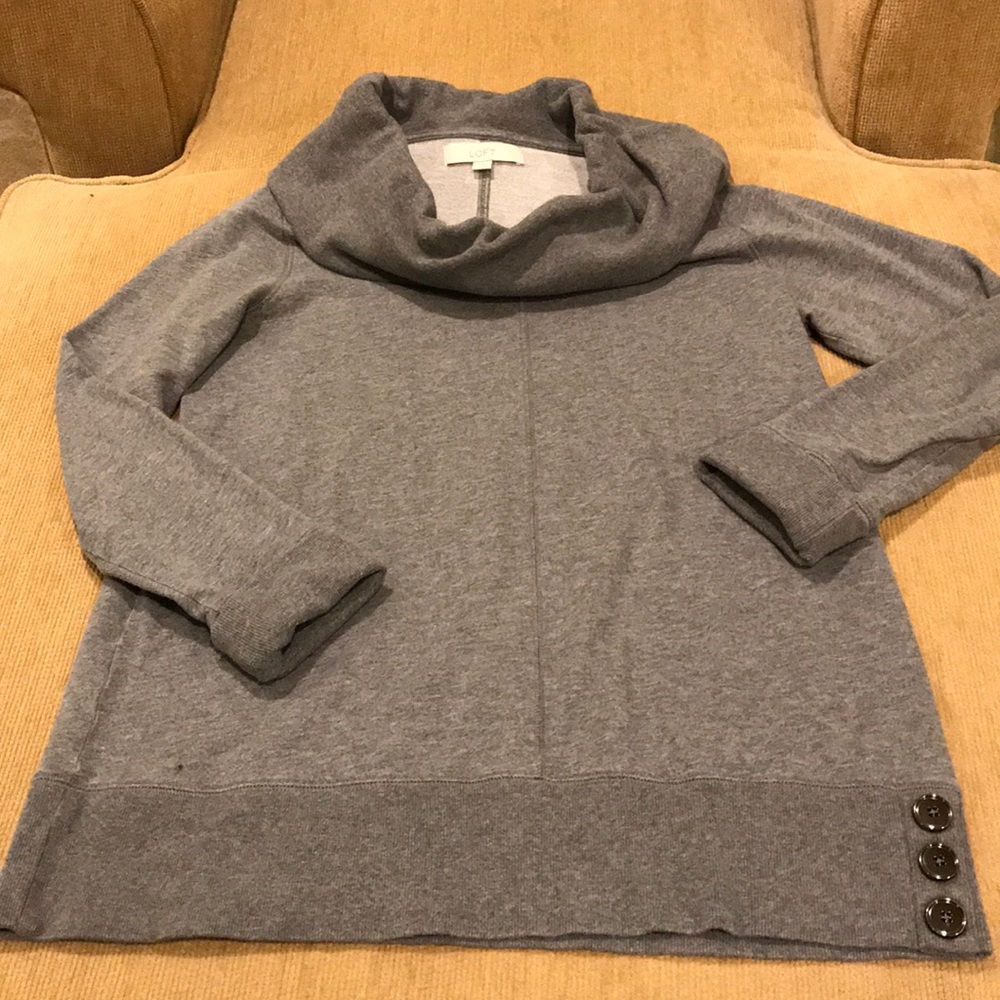 Loft cowlneck  100% cotton, worn once